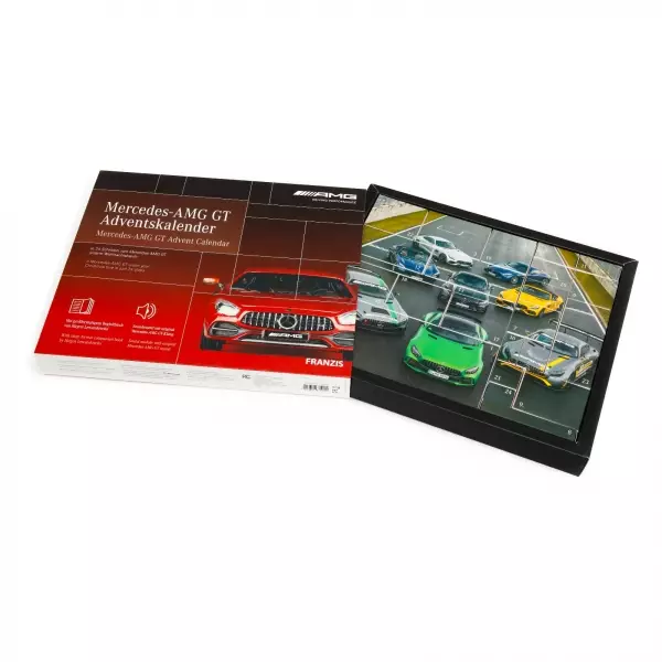 Mercedes AMG GT Modellauto Modellbau Adventskalender Franzis Verlag