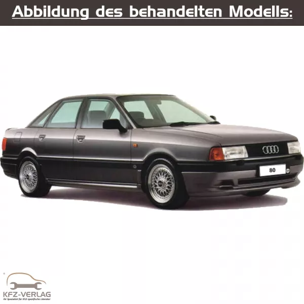 Audi 80 / 90 - Typ 89, 893, 894, 8A, 8A2 - Baujahre 1986 bis 1992 - Fahrzeugabschnitt: Benziner Motor-Gemischaufbereitung, Direkteinspritzsystem und Zündanlage - Reparaturanleitungen zur Reparatur in Eigenregie für Anfänger, Hobbyschrauber und Profis.
