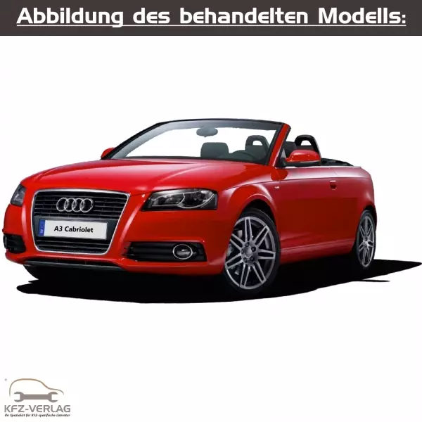 Audi A3 Cabrio - Typ 8P, 8P7 - Baujahre 2008 bis 2013 - Fahrzeugabschnitt: Karosserie-Montagearbeiten Außen - Reparaturanleitungen zur Reparatur in Eigenregie für Anfänger, Hobbyschrauber und Profis.