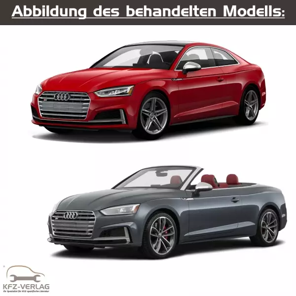 Audi A5 - Typ F5/F53/F57/F5A - Baujahre ab 2016 - Fahrzeugabschnitt: Kraftstoffversorgung und Kraftstoffaufbereitung für Benzin-, Diesel- und Erdgasmotoren - Reparaturanleitungen zur Reparatur in Eigenregie für Anfänger, Hobbyschrauber und Profis..