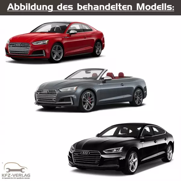 Audi A5 - Typ F5/F53/F57/F5A - Baujahre ab 2016 - Fahrzeugabschnitt: Karosserie-Montagearbeiten Innen - Reparaturanleitungen zur Reparatur in Eigenregie für Anfänger, Hobbyschrauber und Profis.