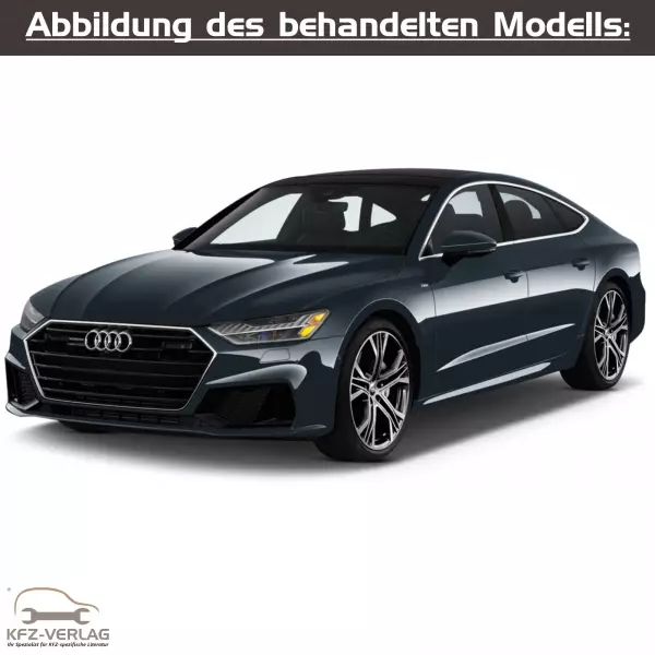 Audi A7 - Typ 4K/4KA/4KF - Baujahre ab 2018 - Fahrzeugabschnitt: Fahrwerk, Achsen, Lenkung - Reparaturanleitungen zur Reparatur in Eigenregie für Anfänger, Hobbyschrauber und Profis.