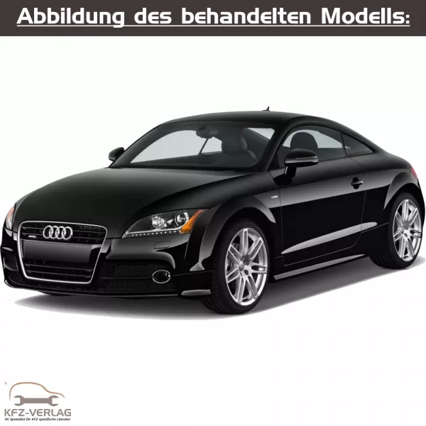 Audi TT - Typ 8J, 8J3, 8J9 - Baujahre 2006 bis 2014 - Fahrzeugabschnitt: Bremssysteme, Handbremse, Trommelbremse, Scheibenbremse, Bremsbeläge, Bremsklötze, ABS - Reparaturanleitungen zur Reparatur in Eigenregie für Anfänger, Hobbyschrauber und Profis.