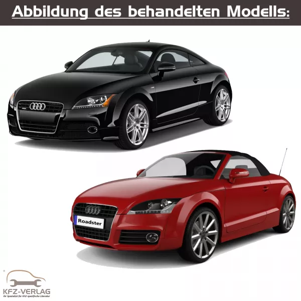 Audi TT - Typ 8J, 8J3, 8J9 - Baujahre 2006 bis 2014 - Fahrzeugabschnitt: Kraftstoffversorgung/Kraftstoffsystem/Kraftstoffaufbereitung für Dieselmotoren - Reparaturanleitungen zur Reparatur in Eigenregie für Anfänger, Hobbyschrauber und Profis.