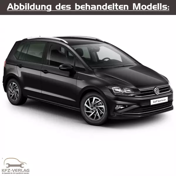 VW Golf VII Sportsvan - Typ AN - Baujahre ab 2018 - Fahrzeugabschnitt: Standheizung und Zusatzheizungen - Reparaturanleitungen zur Reparatur in Eigenregie für Anfänger, Hobbyschrauber und Profis.