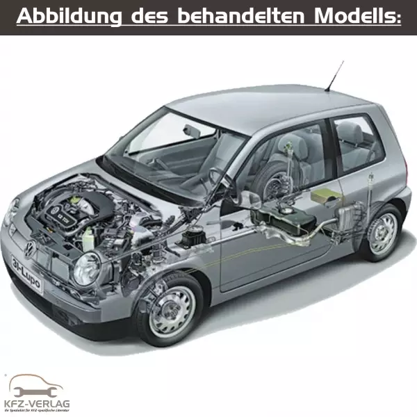 VW Lupo 3L - Typ 6E/6E1 - Baujahre 1998 bis 2006 - Fahrzeugabschnitt: Dieselmotor, Turbodiesel, TDI, Common Rail, Vorglühanlage - Reparaturanleitungen zur Reparatur in Eigenregie für Anfänger, Hobbyschrauber und Profis.