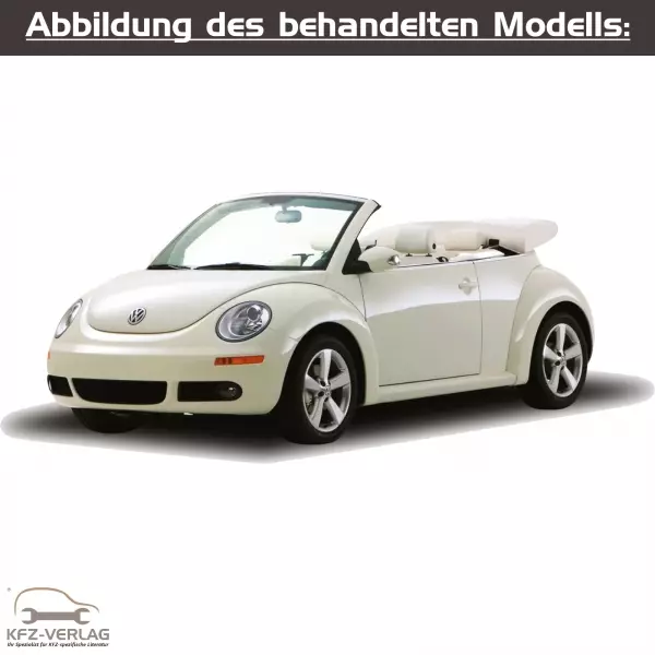 VW New Beetle Cabrio - Typ 1Y, 1Y1, 1Y7 - Baujahre von 2003 bis 2010 - Fahrzeugabschnitt: Karosserie-Montagearbeiten Innen - Reparaturanleitungen zur Reparatur in Eigenregie für Anfänger, Hobbyschrauber und Profis.