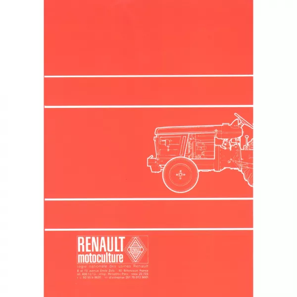 Renault R3051 R7050 R7052 R7054 R7055 Werkstatthandbuch
