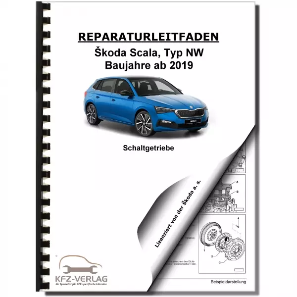 Skoda Scala Typ NW ab 2019 5 Gang Schaltgetriebe 0AF Kupplung Reparaturanleitung
