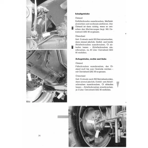 Porsche-Diesel Traktor AP18 Betriebs-/Bedienungsanleitung Handbuch 1957