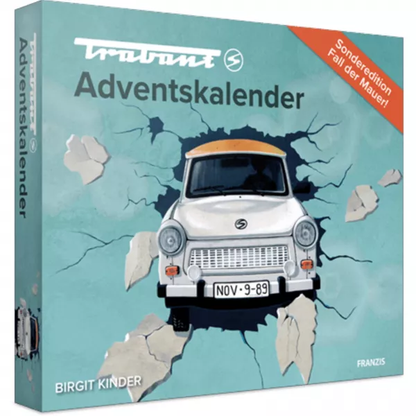 Trabant P 601 Fall der Mauer Modellauto Modellbau Adventskalender Franzis Verlag