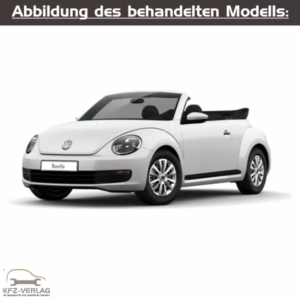 VW Beetle Cabriolet - Typ 5C, 5C1, 5C7 - Baujahre ab Juni 2011 bis Juli 2016 - Fahrzeugabschnitt: Karosserie-Montagearbeiten Innen - Reparaturanleitungen zur Reparatur in Eigenregie für Anfänger, Hobbyschrauber und Profis.