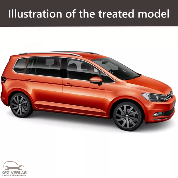 VW Touran type 5T, 5T1 from 2015 general information paint