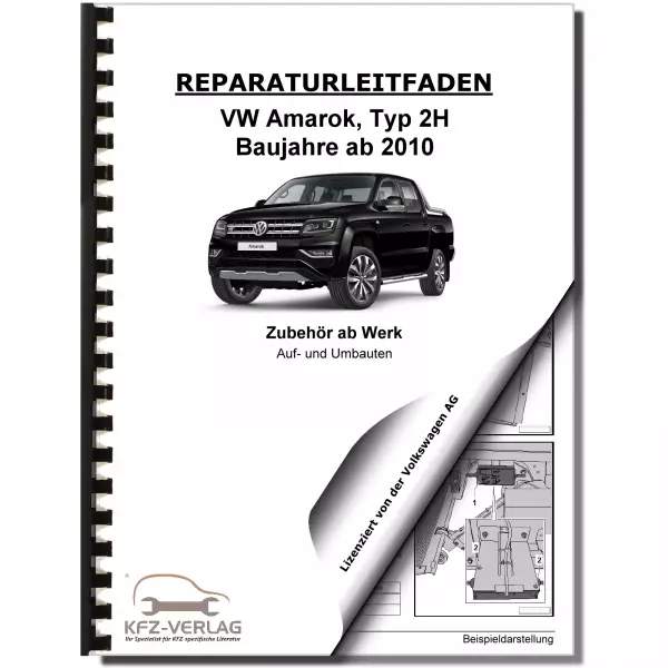 VW Amarok Typ 2H (10>) Zubehör ab Werk Auf- und Umbauten