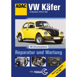 ADAC VW Käfer (1970-1983) Stromlaufplan Reparatur Reprint Wartung Heel Verlag