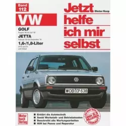 VW Golf II 1,6-/1,8-Liter Typ 19E Diesel 08.1983-07.1992 Reparaturanleitung