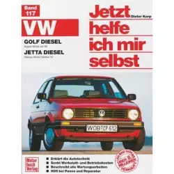 VW Golf II Diesel Typ 19E/1G1 08.1983-07.1992 Reparaturanleitung Motorbuchverlag