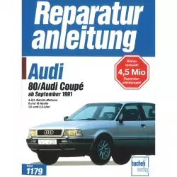 Audi 80/Coupe B3 Typ 89 (1991-1996) Reparaturanleitung Bucheli Verlag