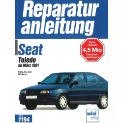 Seat Toledo I Typ 1L (1991-1999) Reparaturanleitung Bucheli Verlag
