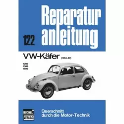 VW Käfer 1200/1300/1500, Typ 1 (1964-1967) Reparaturanleitung Bucheli Verlag