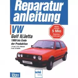 VW Golf II/Jetta Typ 19E (1989-1992) Reparaturanleitung Bucheli Verlag