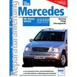 Mercedes ML-Klasse W163 1997-2005 ML 270 CDI/400 CDI Diesel Reparaturanleitung