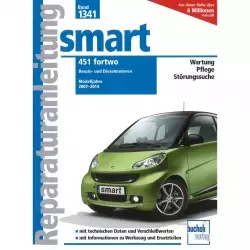 Smart 451 fortwo Typ C451 (2007-2014) Reparaturanleitung Bucheli Verlag