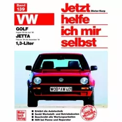 VW Golf II 1,3 Liter, Typ 19E/1G1 08.1983-07.1992 Reparaturanleitung