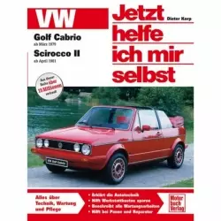 VW Golf I Cabrio 03.1979-08.1993 Reparaturanleitung Motorbuchverlag JHIMS
