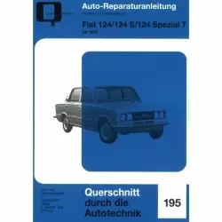 Fiat 124/124 S/124 Spezial T (1970-1985) Reparaturanleitung Bucheli Verlag
