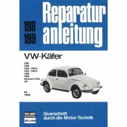 VW Käfer 1200/1300/1302 (S)/1303 (S)/1500/1600/Karmann Ghia/181 (1968-1985)