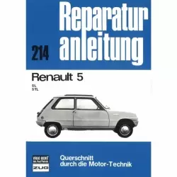 Renault (R)5 L/TL (01.1972-12.1984) Reparaturanleitung Bucheli Verlag