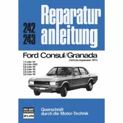 Ford Consul/Granada 200/230.4 (1972-09.1977) Reparaturanleitung Bucheli Verlag