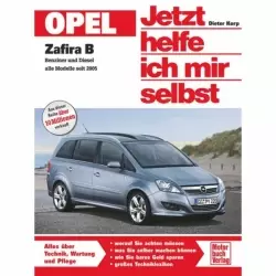Opel Zafira B 2005-2014 Reparaturanleitung Motorbuchverlag JHIMS