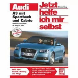 Audi A3 8P Sportback/Cabrio 2003-2013 Reparaturanleitung Motorbuchverlag JHIMS