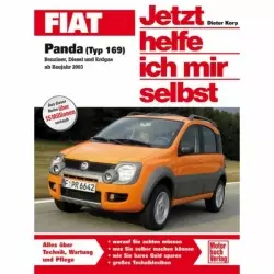 Fiat Panda Benzin/Diesel/Erdgas, Typ 169 2003-2012 Reparaturanleitung JHIMS