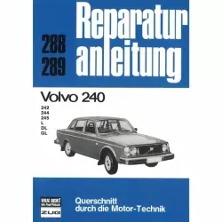 Volvo 240/242/244/245 L/DL/GL Typ P242/P244/P245 (1974-1977) Reparaturanleitung