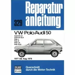 Audi 50 LS/GLS, Typ 86 (1977-08.1978) Reparaturanleitung Bucheli Verlag