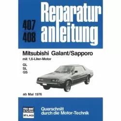 Mitsubishi Galant/Sapporo GL/SL/GS 1.6-Liter, Typ A120/A121/A123 (05.1976-1980)