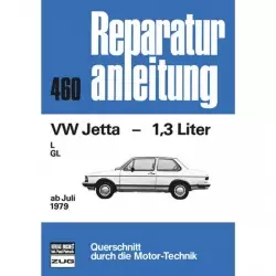 VW Jetta I 1.3 Liter Benziner L/GL, Typ 16 (07.1979-1984) Reparaturanleitung