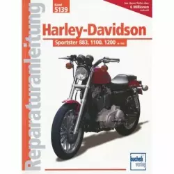Harley-Davidson Sportster 883, 1100, 1200 (1986-1992) Reparaturanleitung