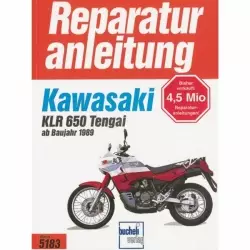 Kawasaki KLR 650 B Tengai (1989-1992) Reparaturanleitung Bucheli Verlag