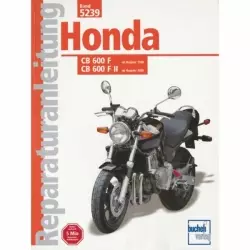 Honda CB 600 F/CB 600 F II (1998-2000) Reparaturanleitung Bucheli Verlag
