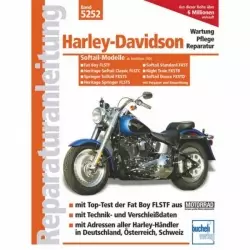 Harley-Davidson Softail-Modelle (2000-2004) Reparaturanleitung Bucheli Verlag