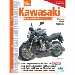 Kawasaki ER-6n/ER-6f (2006-2016) Reparaturanleitung Bucheli Verlag