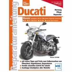 Ducati Monster Desmo, luftgekühlt, Einspritung (2005-2008) Reparaturanleitung