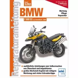 BMW F 800 GS (ab 2008) Reparaturanleitung Bucheli Verlag