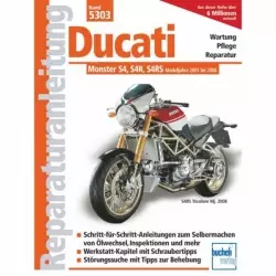 Ducati Monster Desmo, wassergekühlt, Einspritzung (2001-2008) Reparaturanleitung