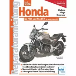 Honda NC 700 S/NC 700 X (2012-2014) Reparaturanleitung Bucheli Verlag