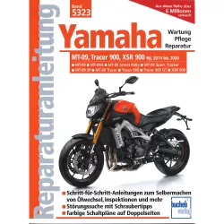 Yamaha MT-09, Tracer 900, XSR 900 (2014-2020) Reparaturanleitung Bucheli Verlag